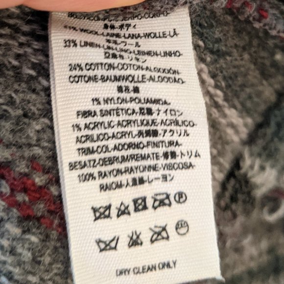 Free People  Striped Knit Poncho - Picture 10 of 11